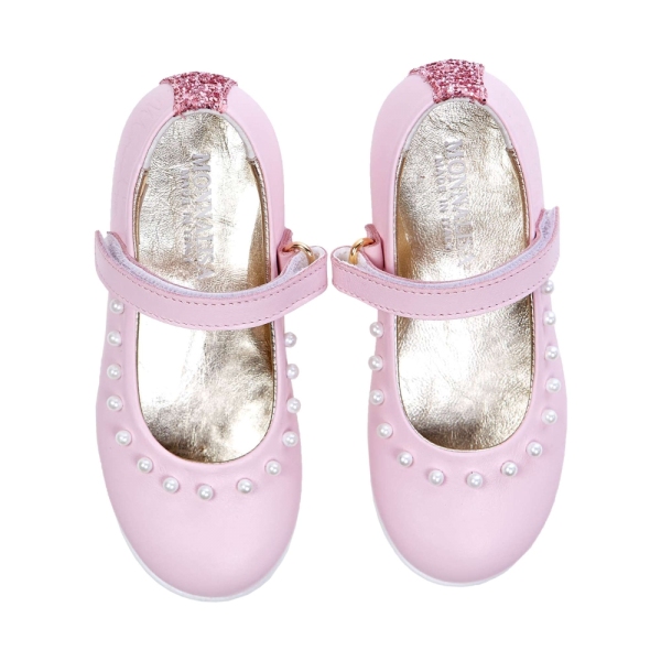 Baby Girls Shoes with Pearls Monnalisa 